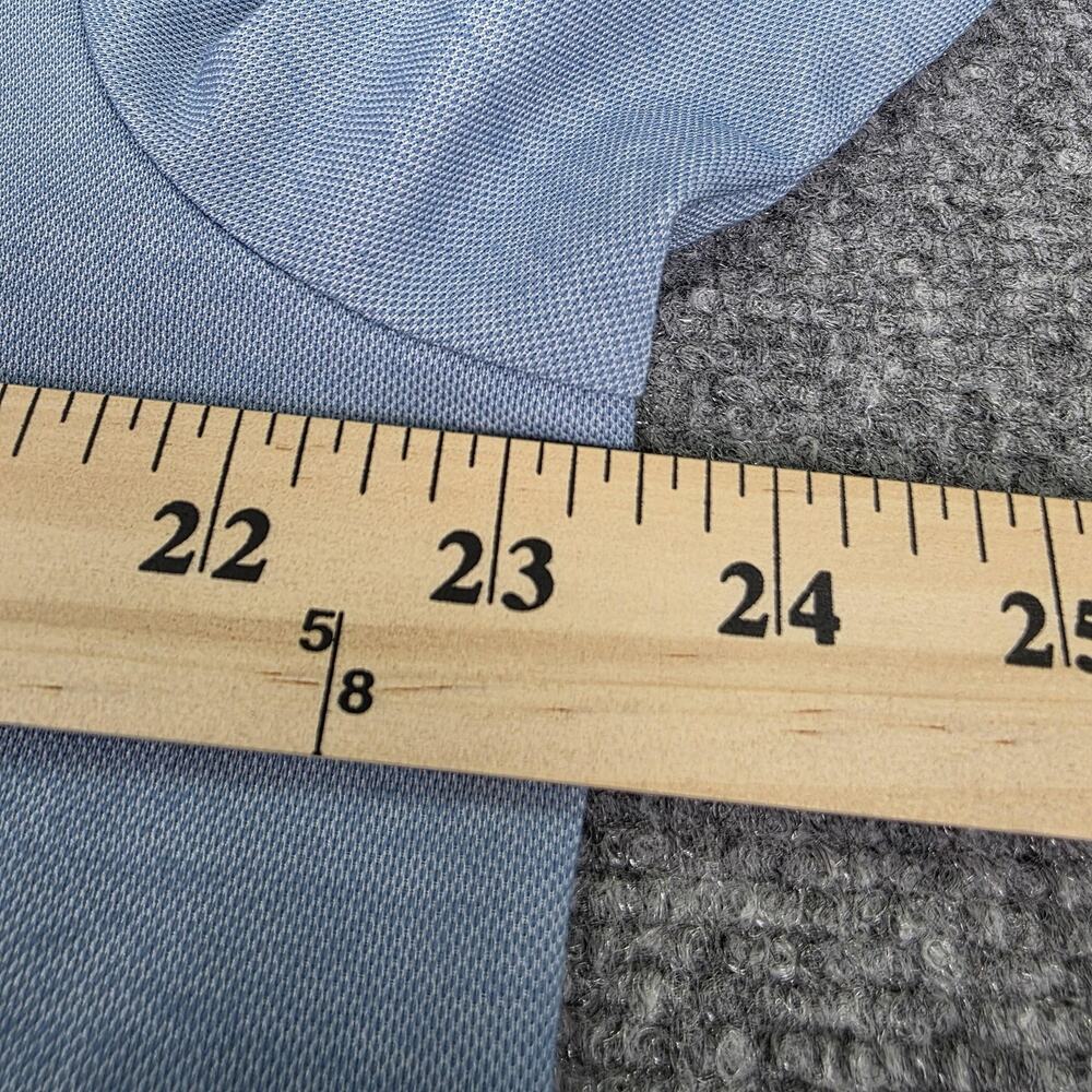 Travis Mathew Shirt Mens XL Blue Polo Pima Cotton Golf Active Casual Performance - Picture 6 of 16